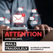 ⚠ Mails frauduleux de faux huissiers agissant pour compte de la Commune de Florenville ⚠