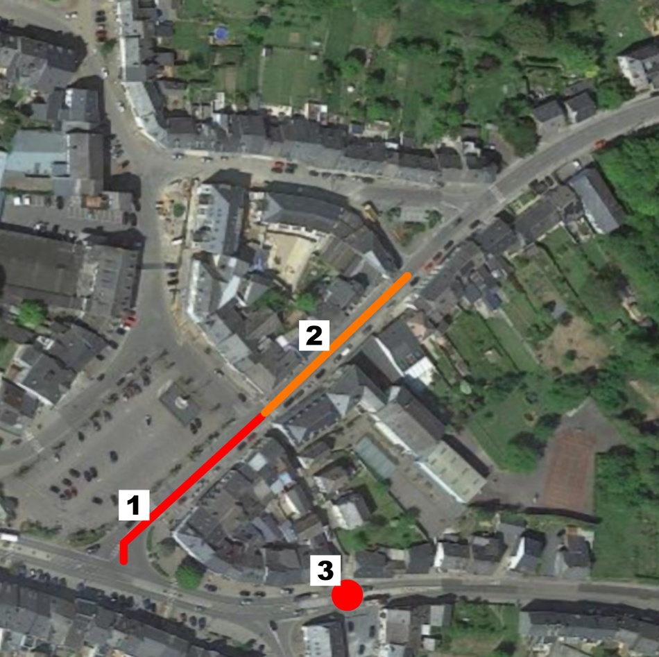 Plan travaux rue de la station