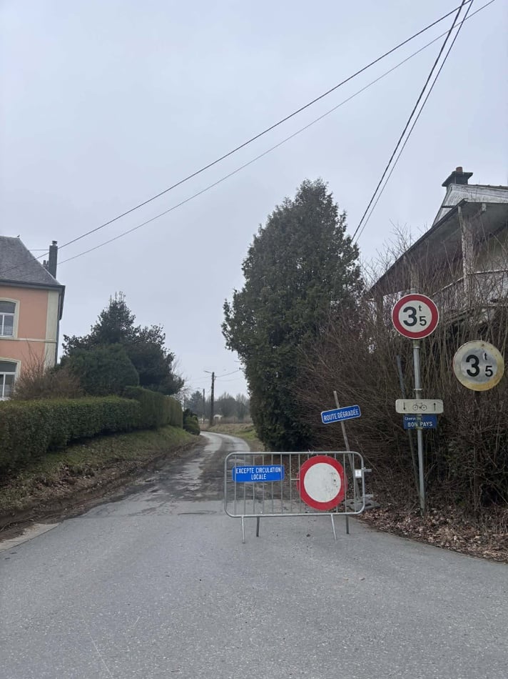 travaux chemin du bon pays