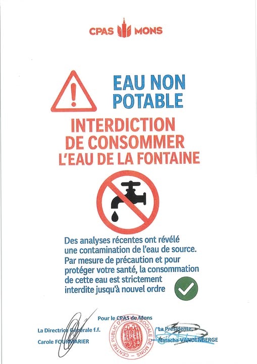 eau non potable