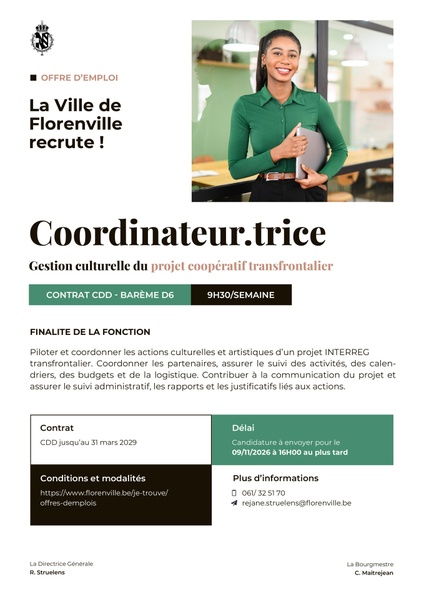 offre emploi quart temps culturel ter