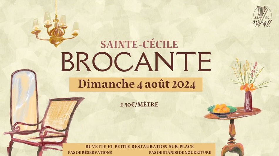 brocante ste cecile 2024