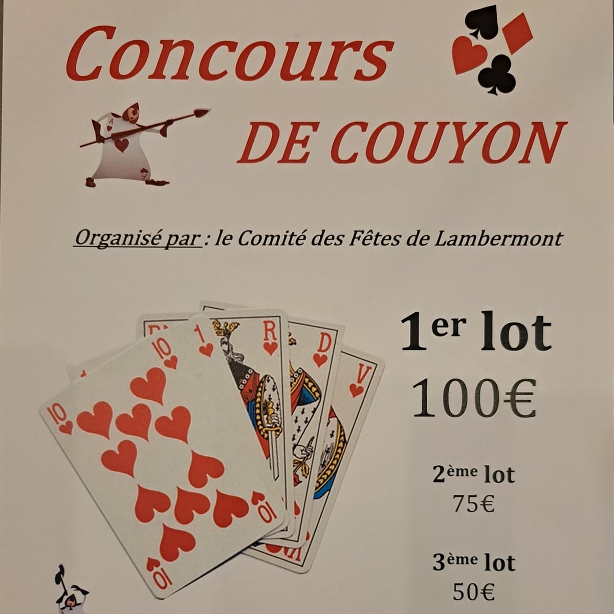 Concours de Couyon - Lambermont — Florenville - Administration communale